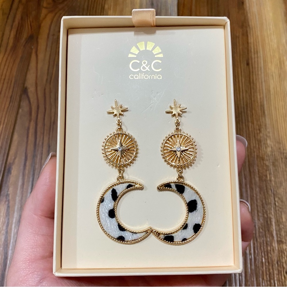 C & C California Woman’s Celestial Drop Earrings
